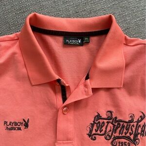 Playboy Kids Vibrant Coral Polo